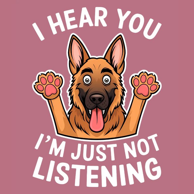 Deutscher Schäferhund Spruch Schäferhund Geschenk