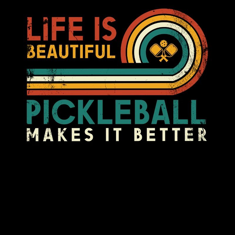 Life is amazing, Pickleball does it
