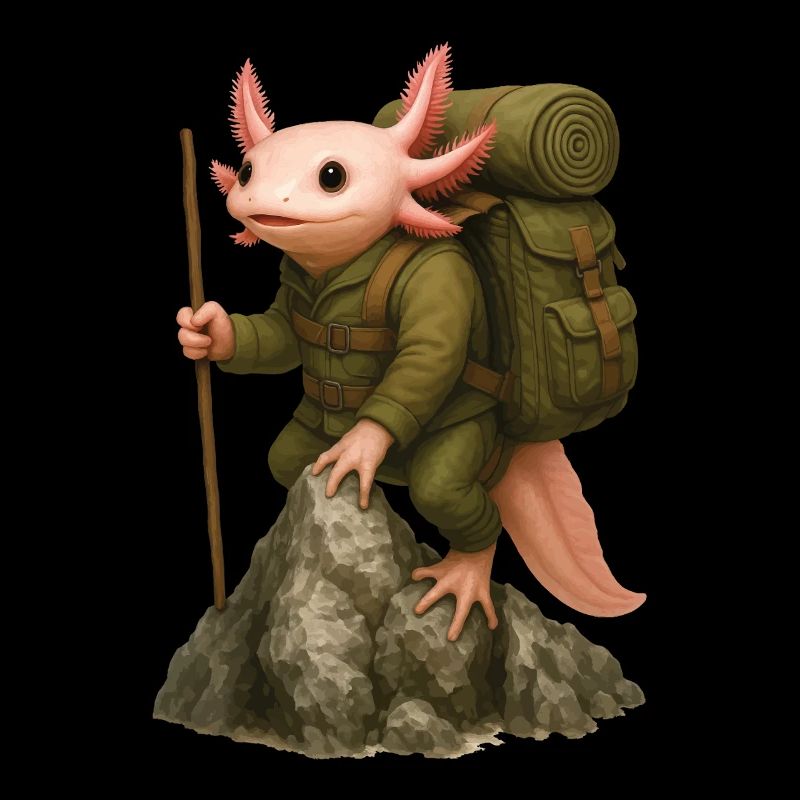 Axolotl Hiking