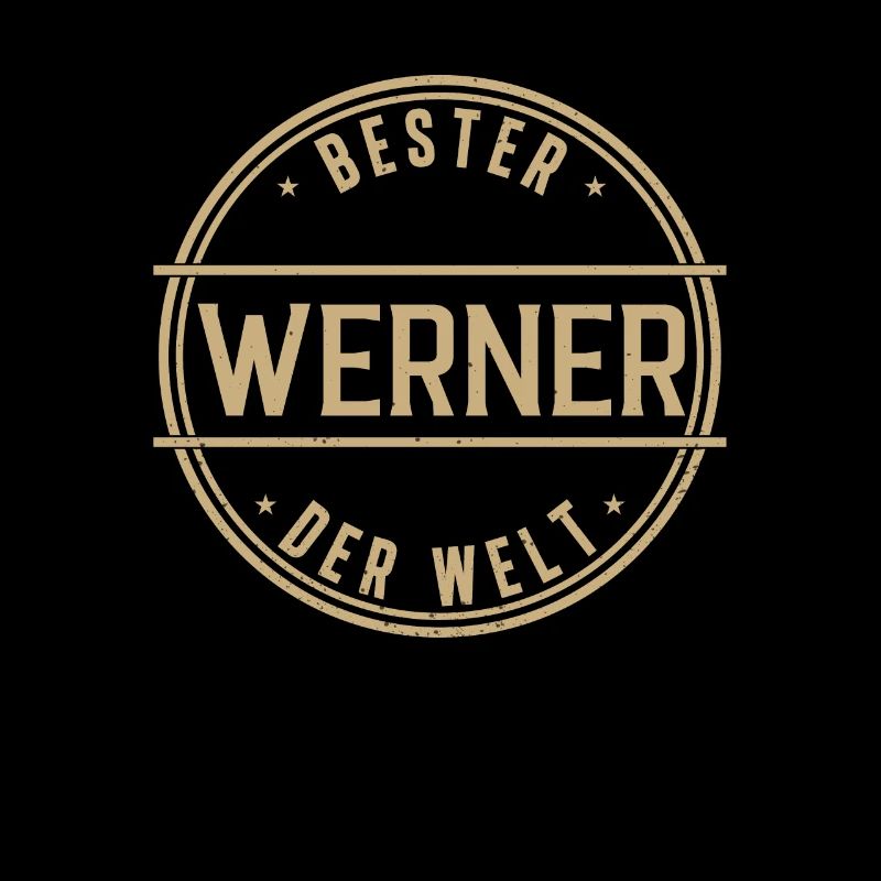 Bester Werner Der Welt Funny Men's Name
