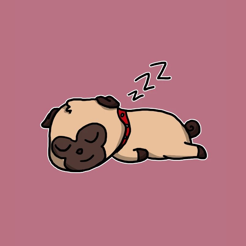 Cute Sleeping Dog Gift Idea