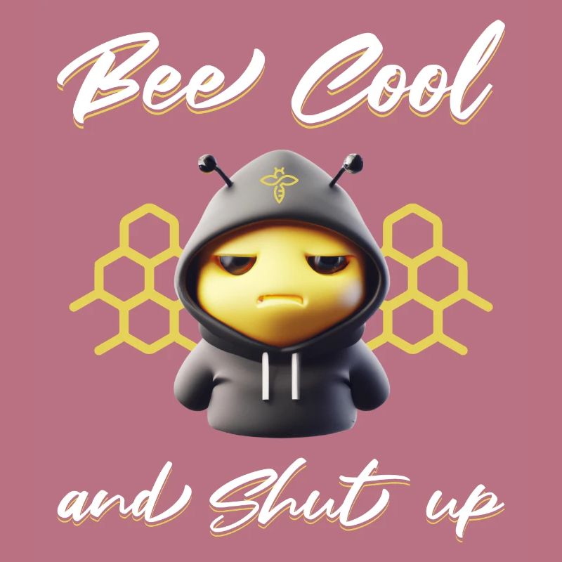 Conception d’abeille cool
