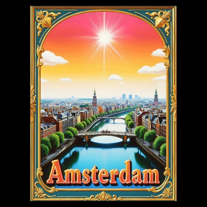 Amsterdam – Pays-Bas Conception du paysage urbain