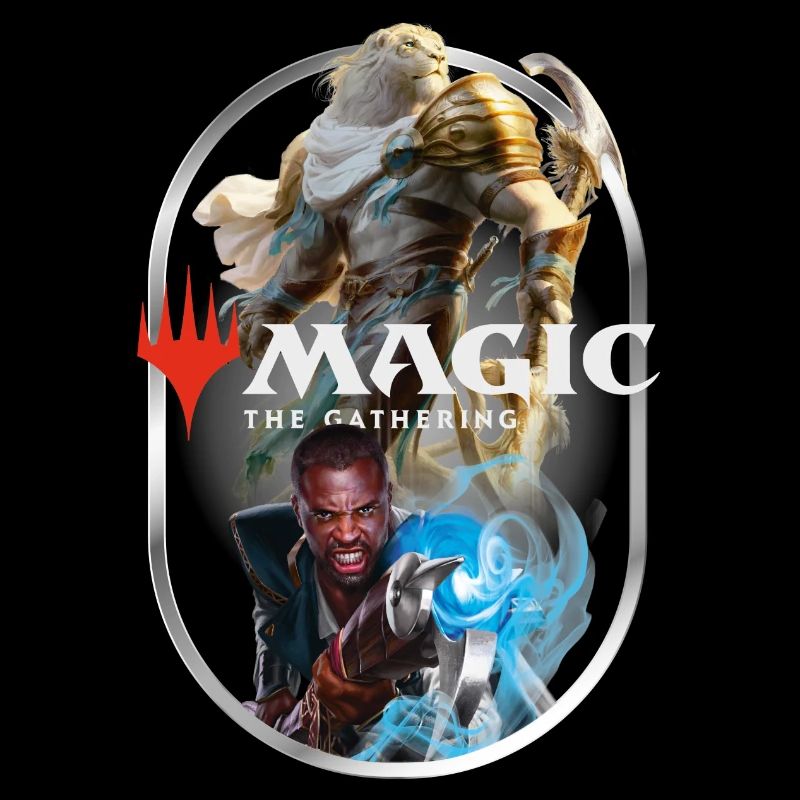 Magic: The Gathering Ajani And Teferi Blue Magic