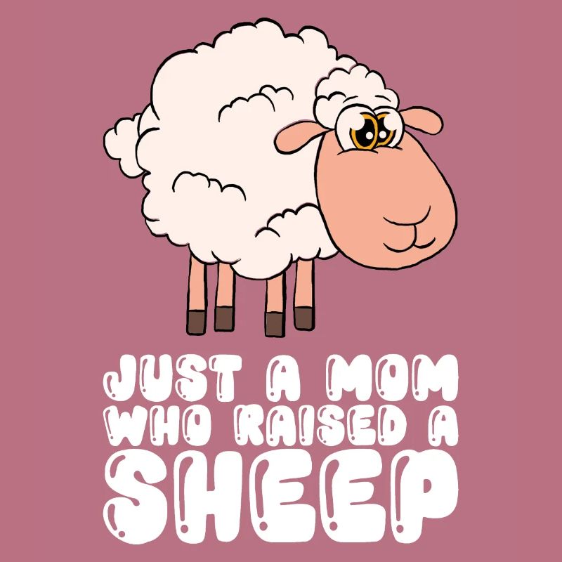 Nur Eine Mutter, Die Ein Schaf Aufgezogen Hat