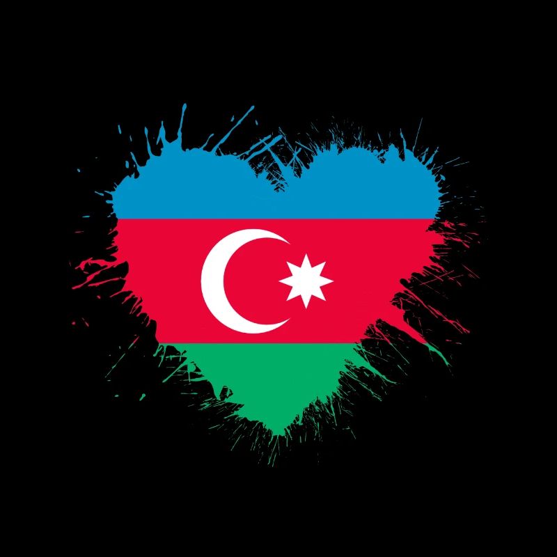 Drapeau du cœur de l’Azerbaïdjan