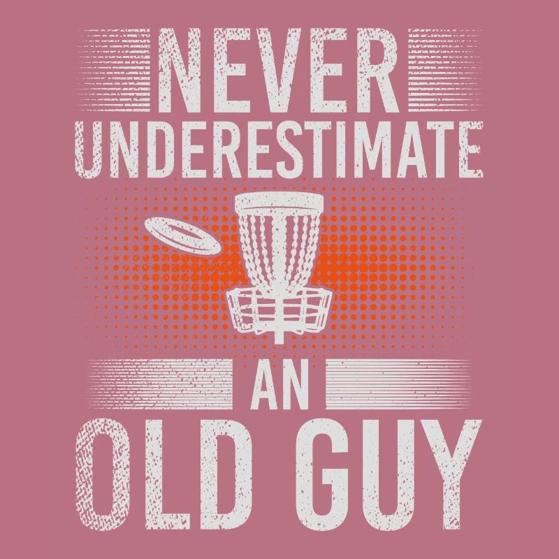 Never Underestimate An Old Guy Disc Golf Course