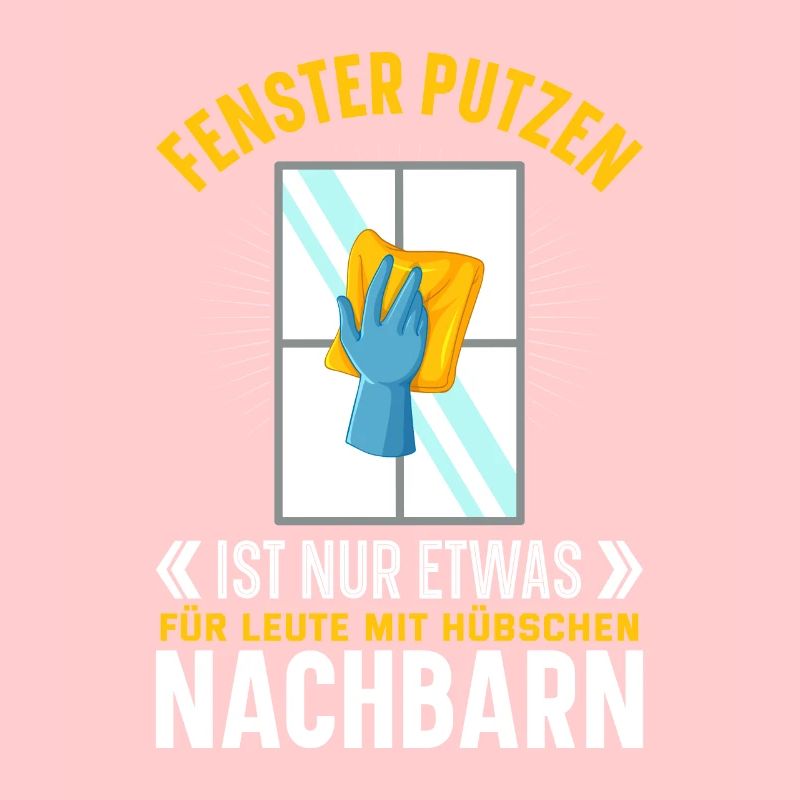 Fenster putzen hübsche Nachbarn