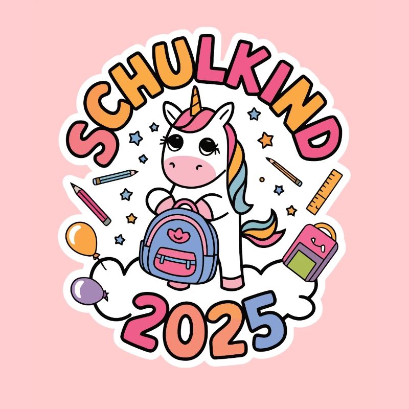 Schulkind 2025 Einschulung Schulanfang
