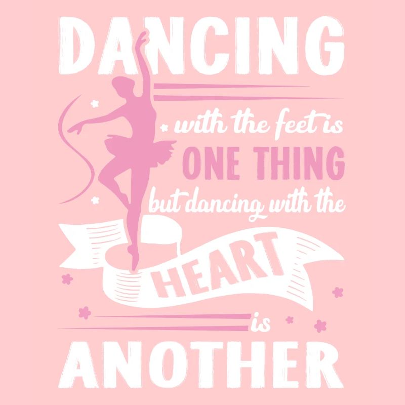 Ballet Dancer Dancing With The Heart