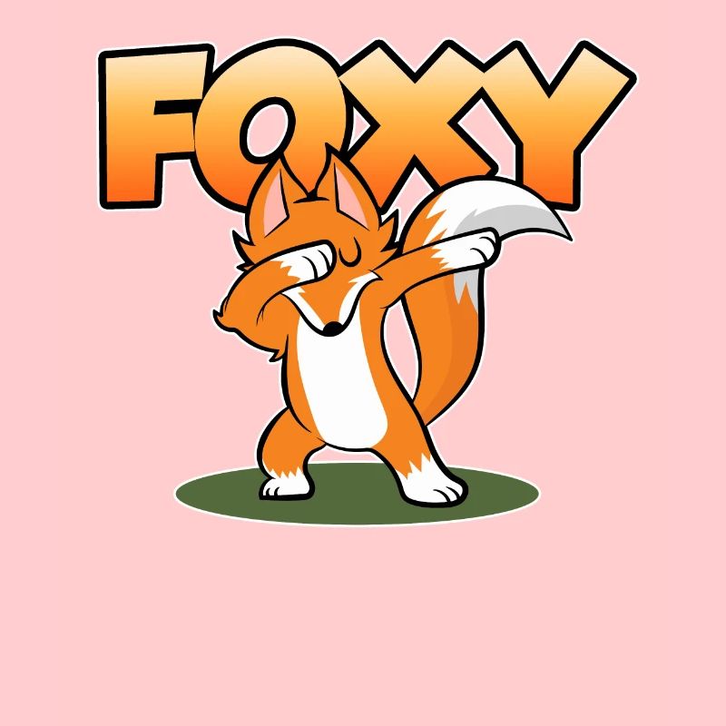 Dab Dabbing Dancing Disco Foxy Fox