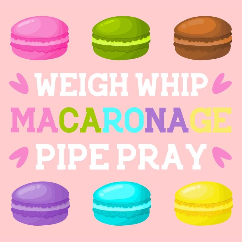 peser fouet macaronnage pipe prier Conception pour un