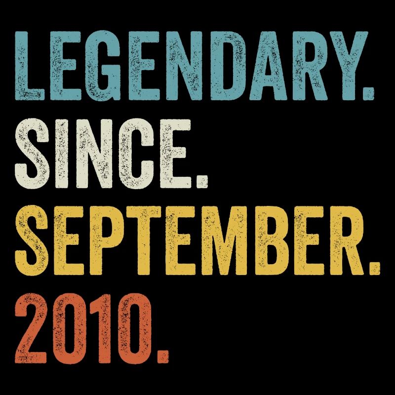 12 Years Old Legendary Since September 2010 12th