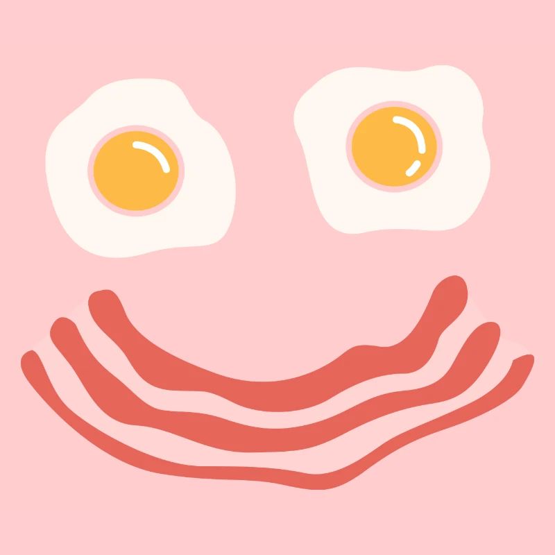 egg bacon Design for a funny designs lovers and