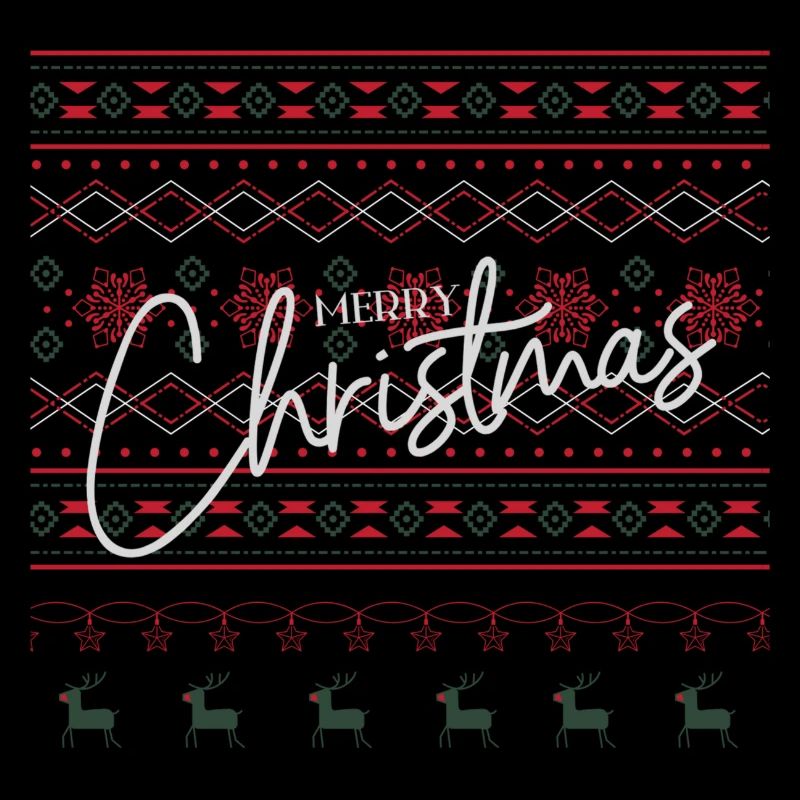 Laid de Noël Pull - Joyeux Noël