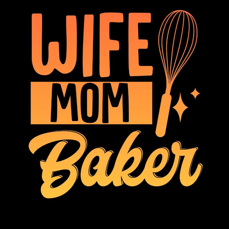 Bäcker Mama Mutter Backen Ehefrau Mama Bäcker Mutt
