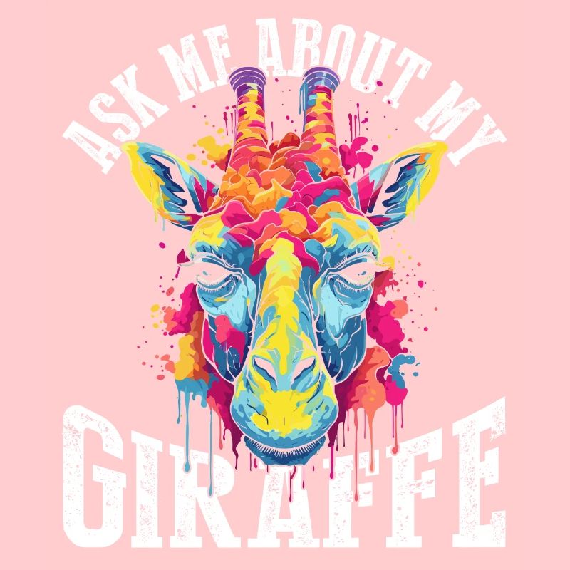 Frage mich nach meiner Giraffe