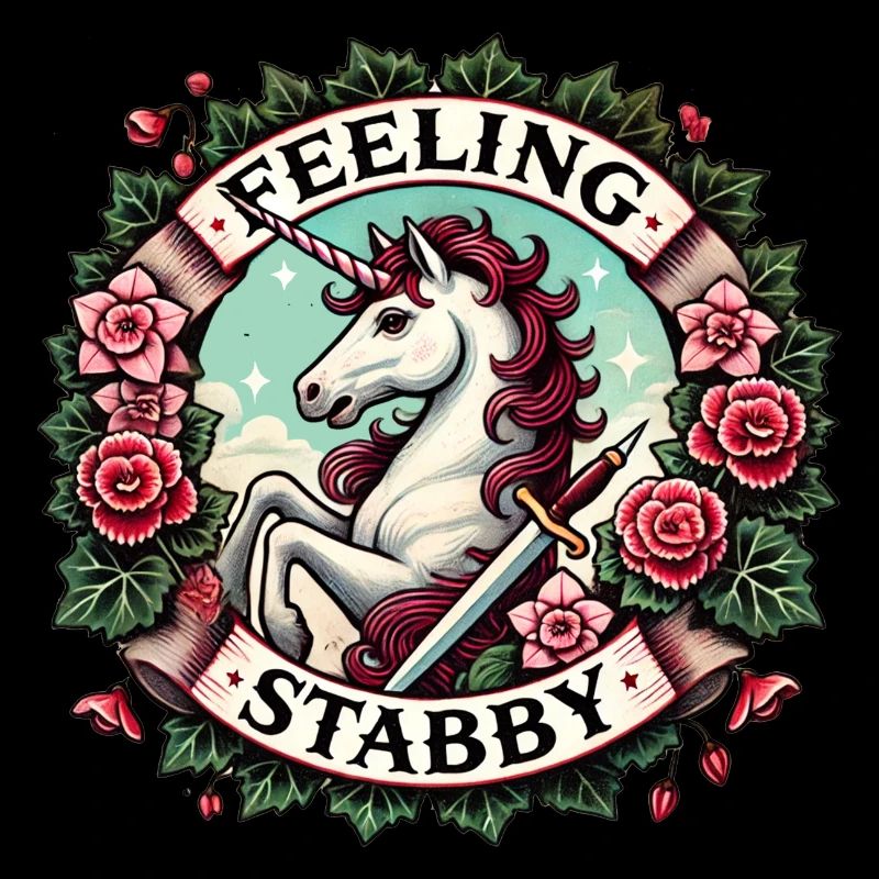 Feeling Stabby Unicorn