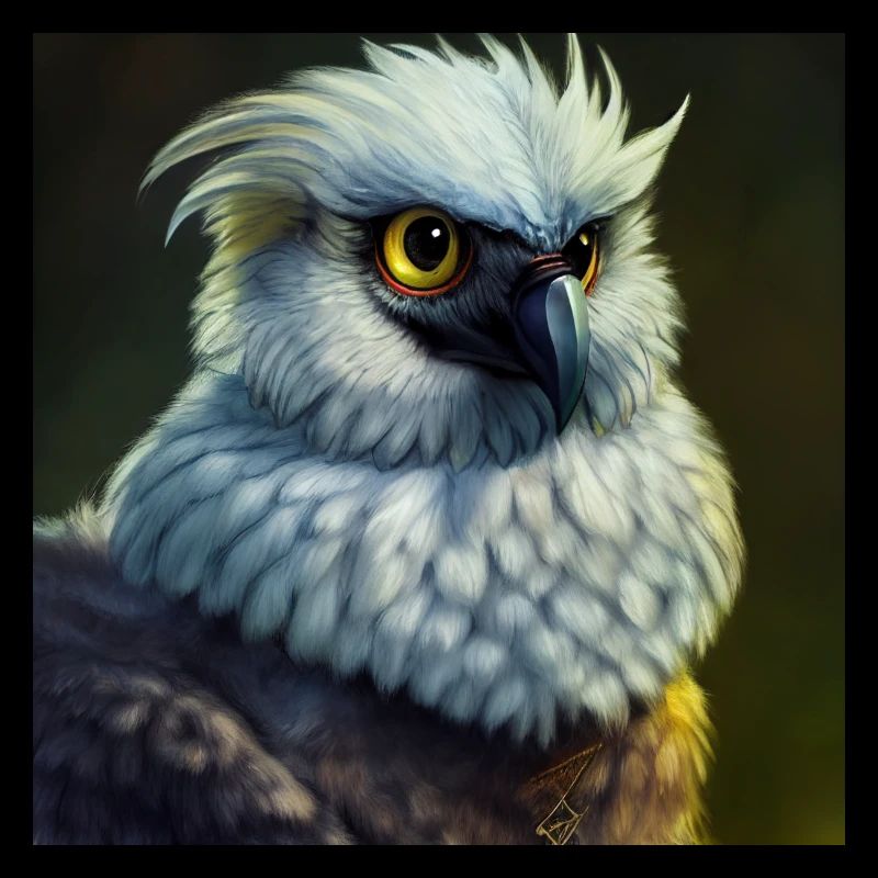 Griffin Bird Eagle Majestic