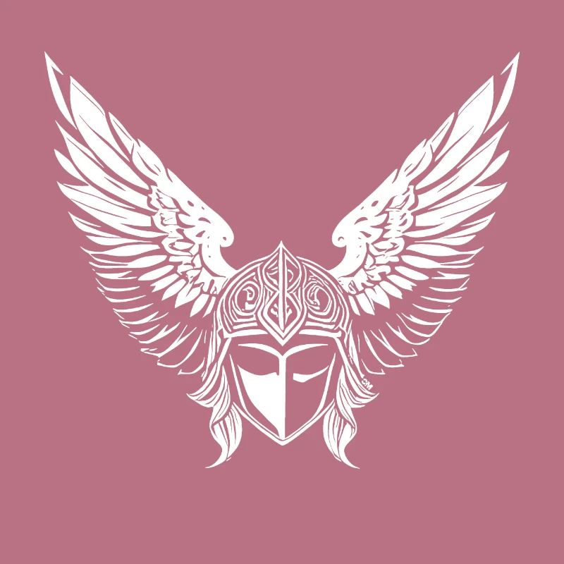 Valkyrie helmet in white