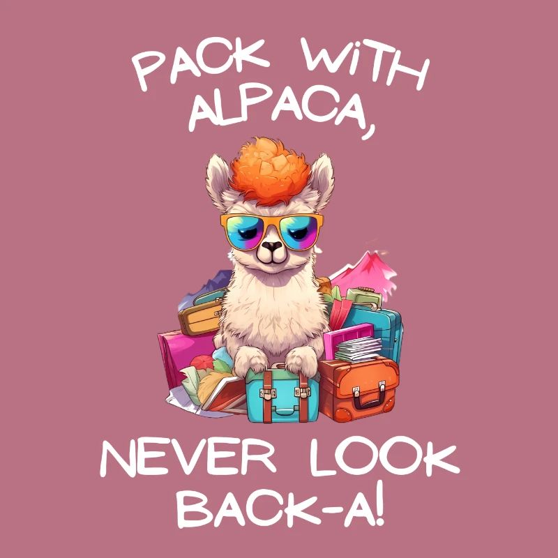 Aventure cool tu dis Alpaga Mes sacs Tee Kids