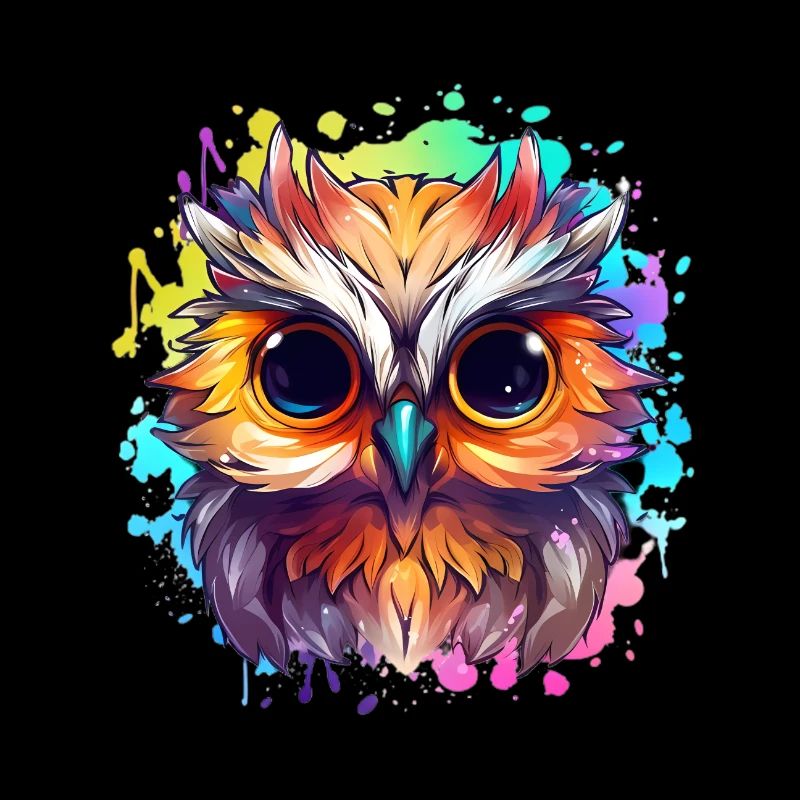 Gufo vigile carino | Gufo notturno