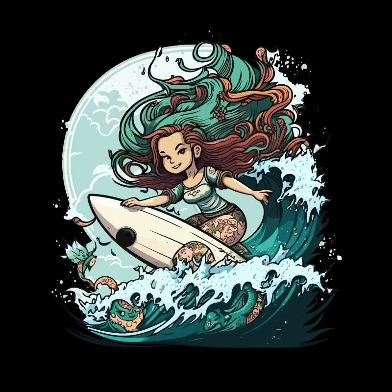 Sirène de surf