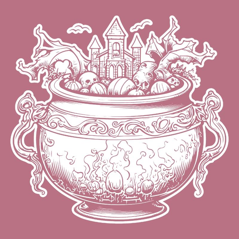 Kessel Magisch Hexe Halloween