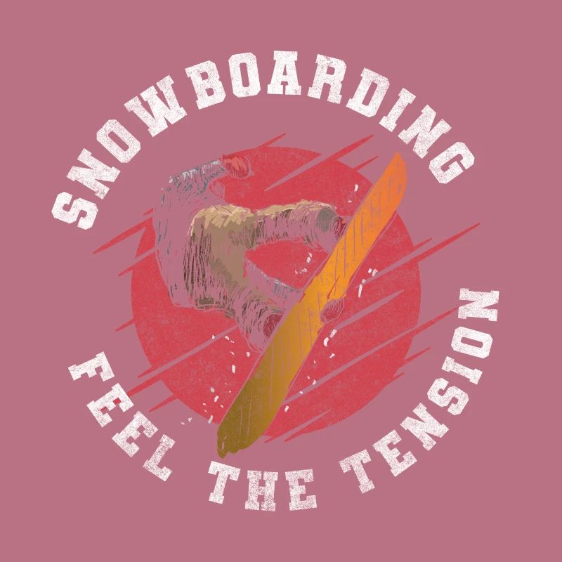 Snowboard Mountain Winter Holidays