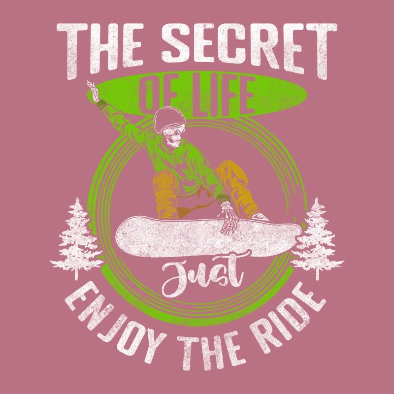 Snowboarder Board Tailgrab Sprung