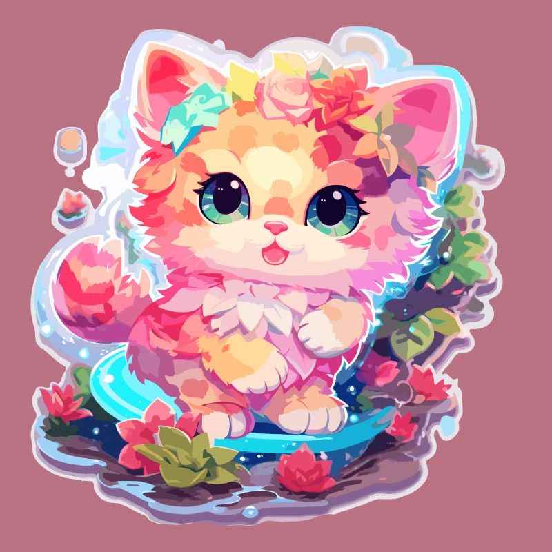 Katze - Illustration