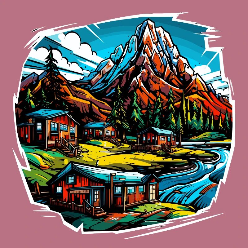 Paysage - Illustration