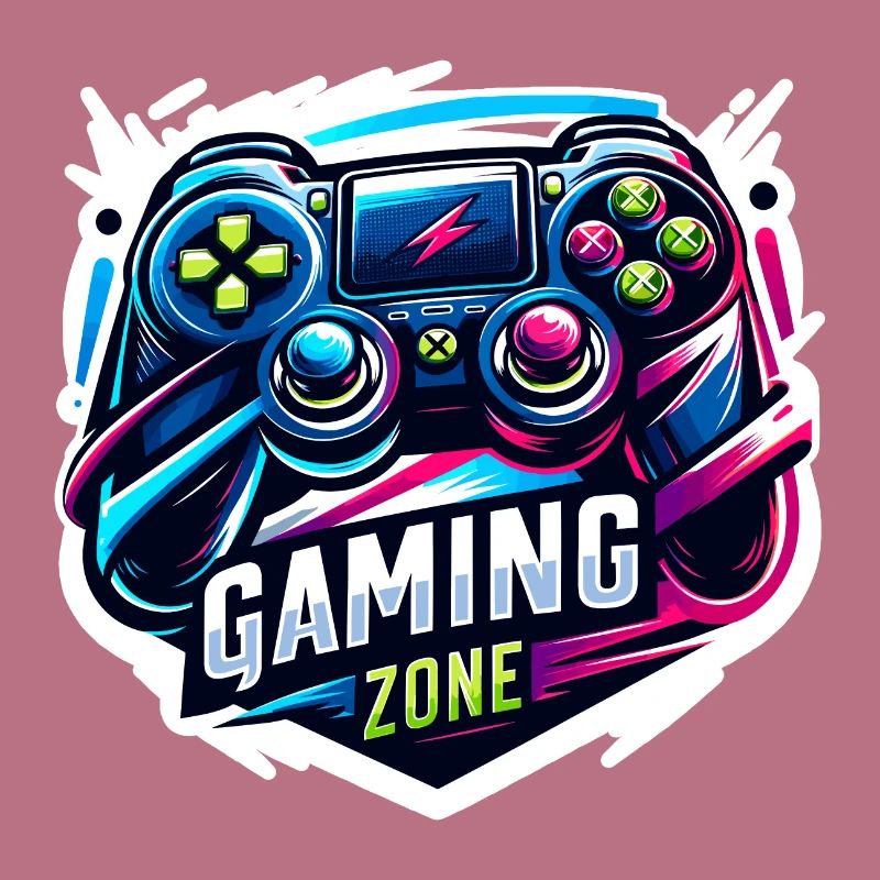 Gaming Zone - Controller Illustration