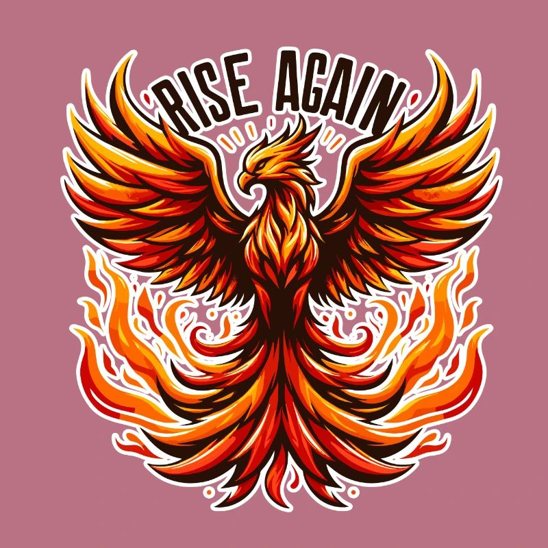 Rise Again - Illustration de Phénix