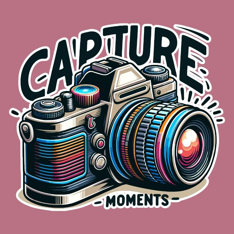 Capture Moments - Kamera Illustration