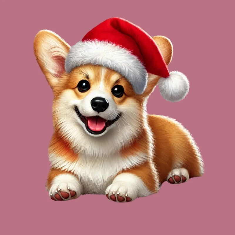 Corgi de Noël