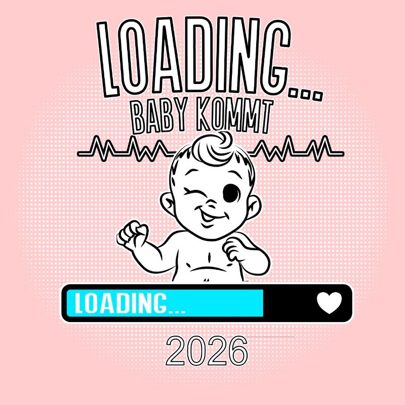 Loading Baby kommt 2026 Schwangerschaft