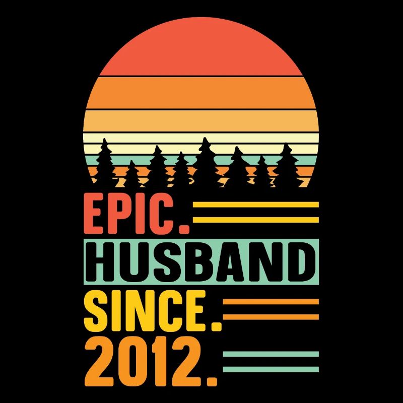 Bester Ehemann seit 2012 - Jahrestag Geschenk