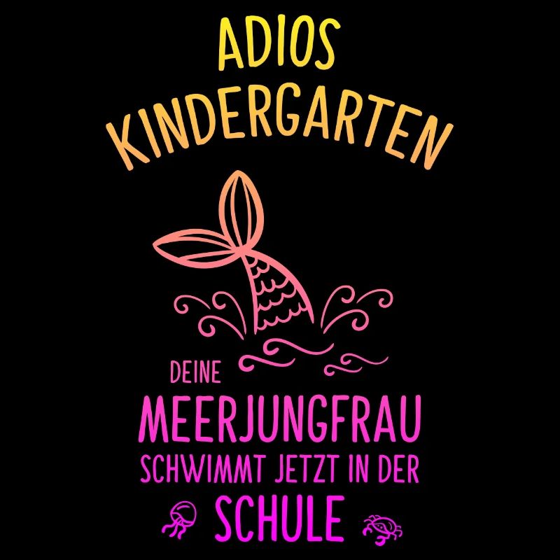 Einschulung Grundschule Erste Klasse Meerjungfrau