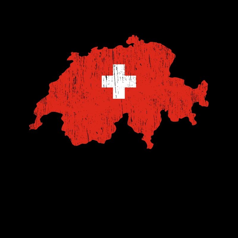 Drapeau suisse des montagnes de fromage