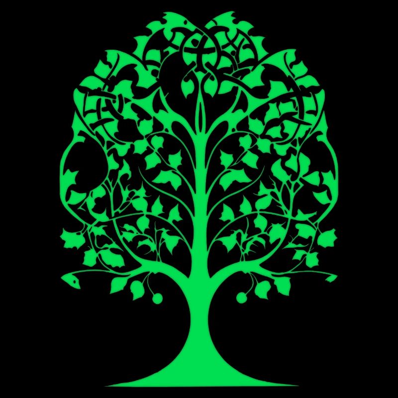 green tree