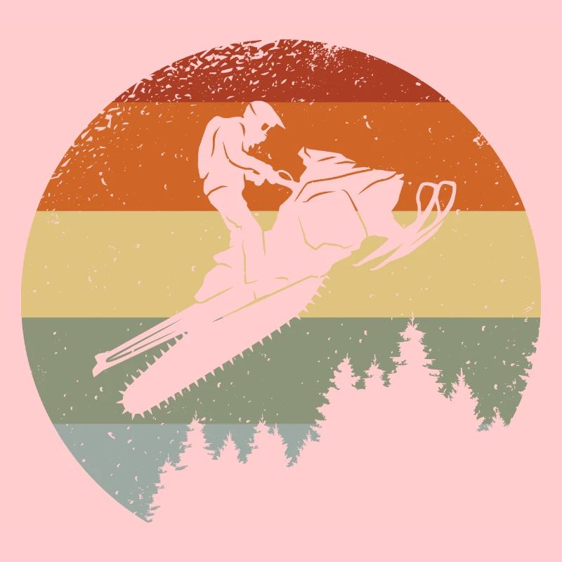 snowmobile silhouette