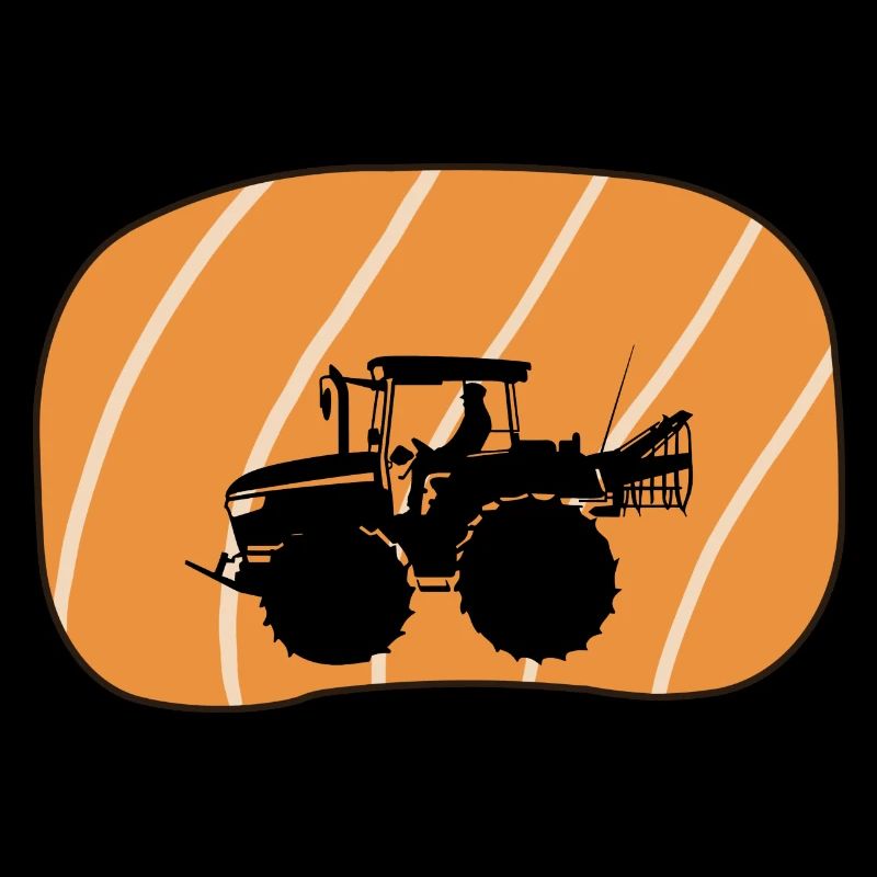 Ferme de moissonneuse-batteuse agricole