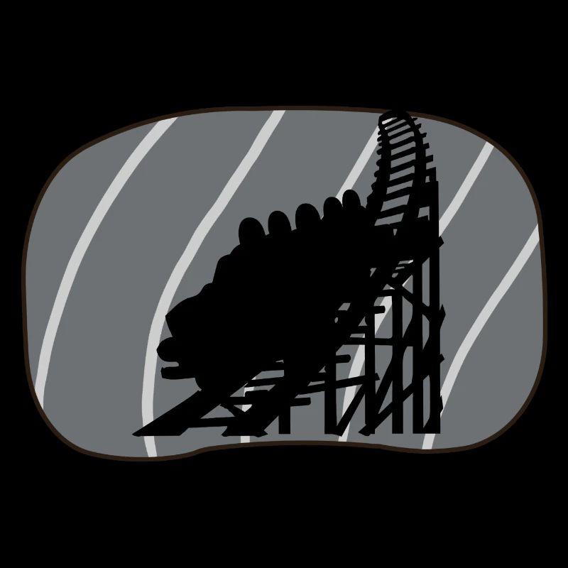Roller coaster carnival funfair