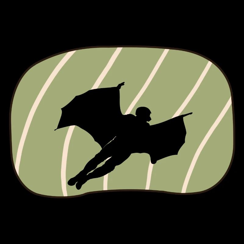 Wingsuit Flying Stuntman