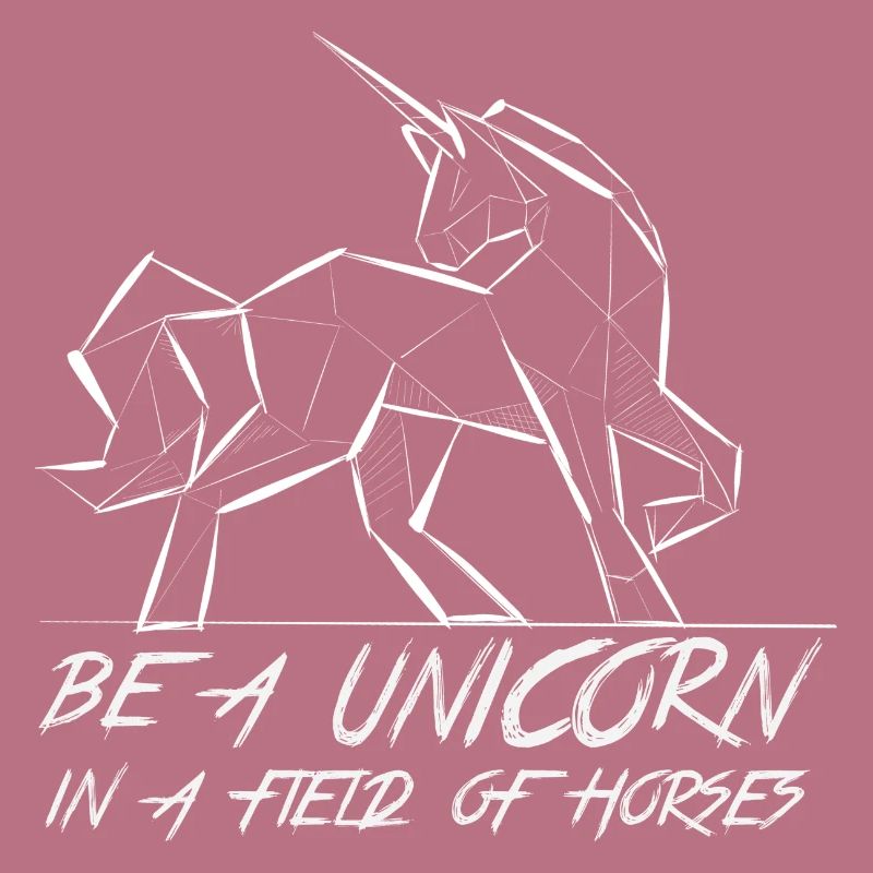 Sei ein Einhorn unter Pferden!