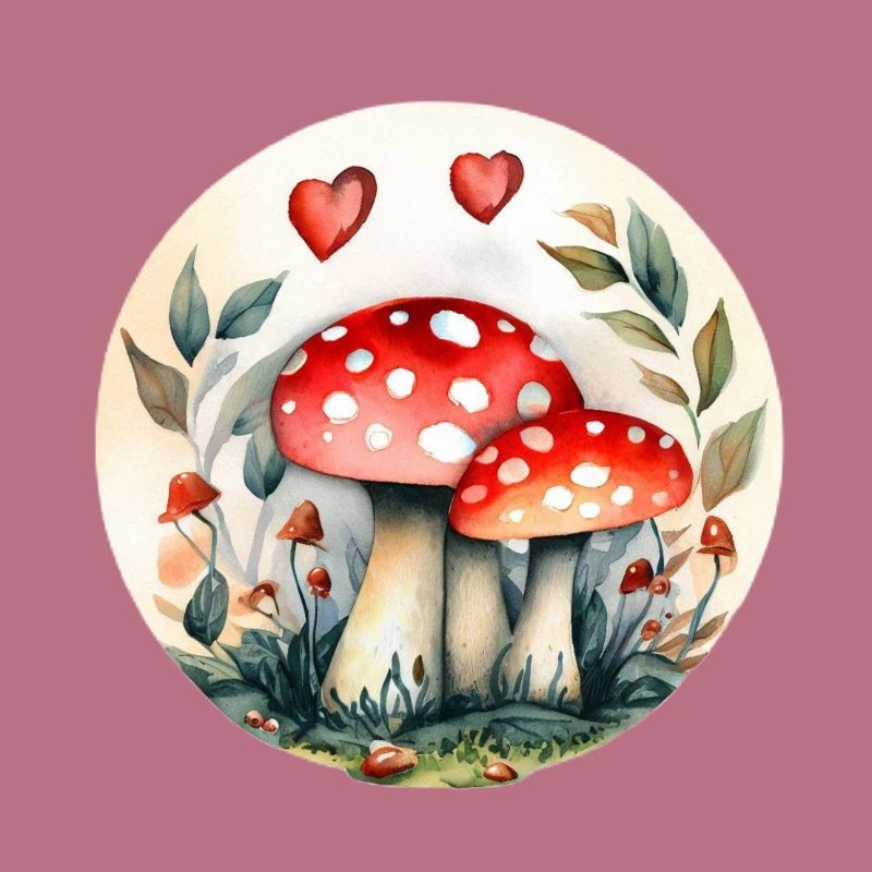Magic mushrooms and toadstools - mushrooms