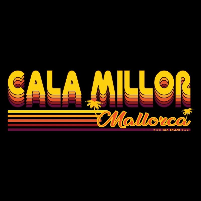 Cala Millor sommerliches Mallorca Urlaubs Design