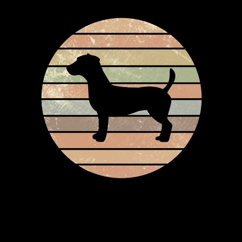 Jack Russel Terrier Dog Pet Retro Gift