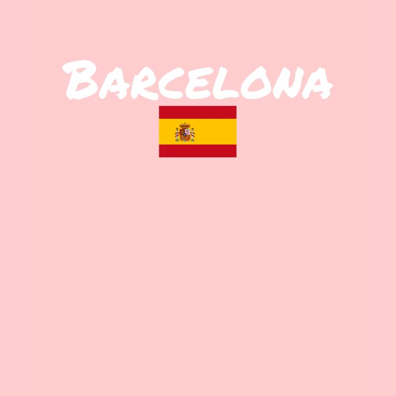 Barcelona Spanien Spanische Flagge Spanier